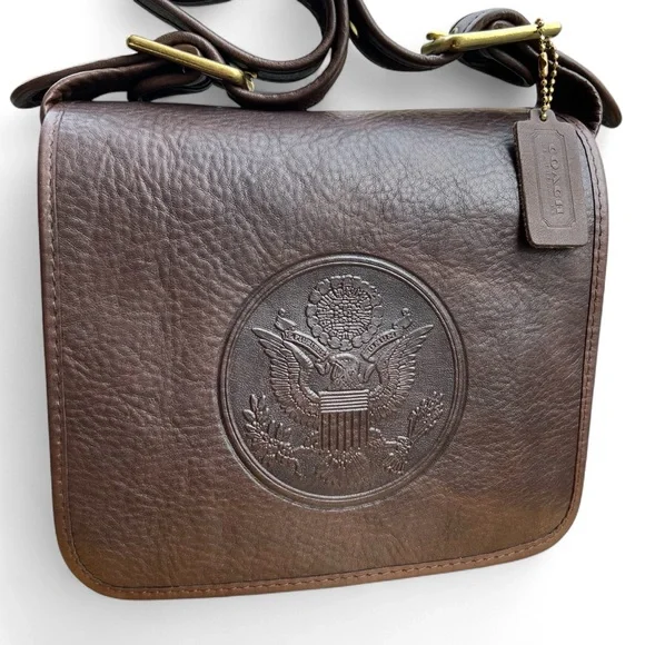 βοΈ Vintage Coach Great Seal Federal Bag - Picture 3 of 17